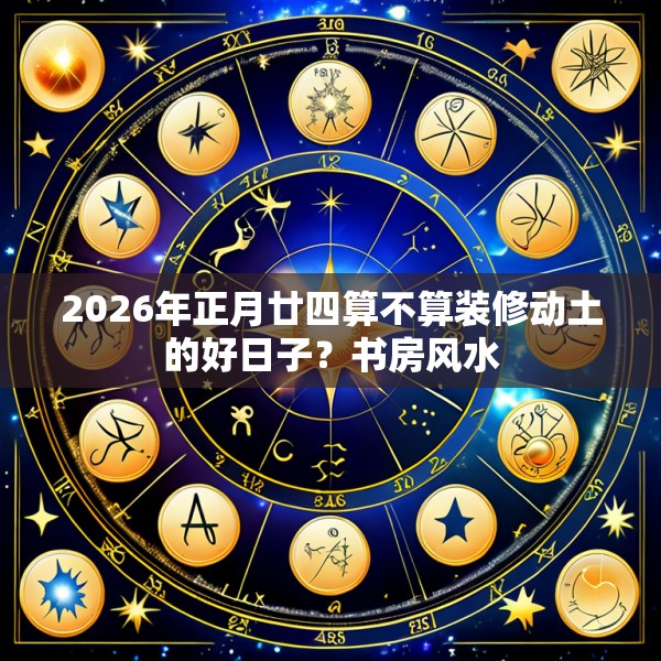 2026年正月廿四算不算装修动土的好日子？书房风水
