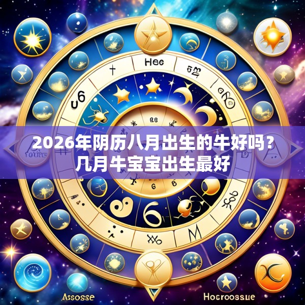 2026年阴历八月出生的牛好吗？几月牛宝宝出生最好