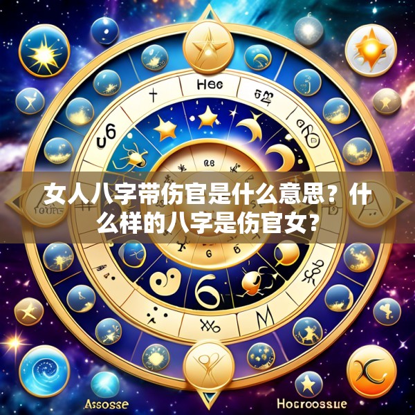 女人八字带伤官是什么意思？什么样的八字是伤官女？