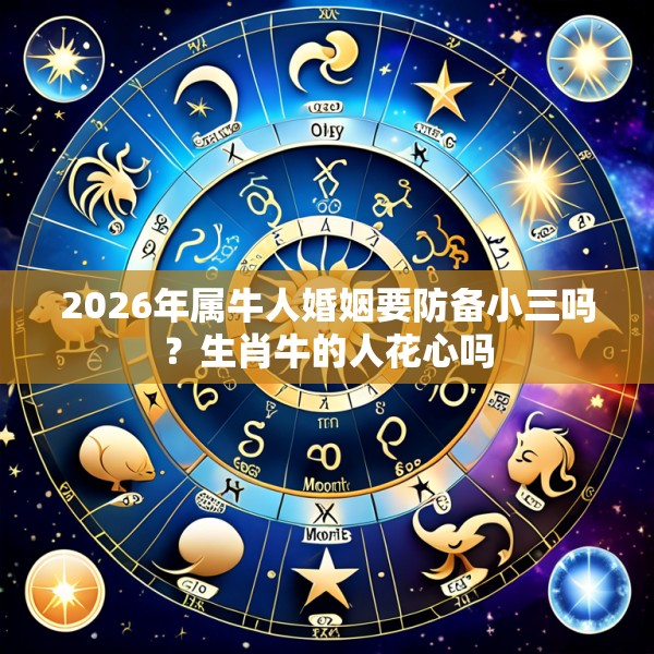 2026年属牛人婚姻要防备小三吗？生肖牛的人花心吗