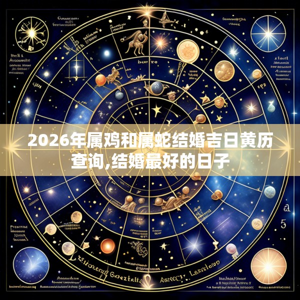 2026年属鸡和属蛇结婚吉日黄历查询,结婚最好的日子
