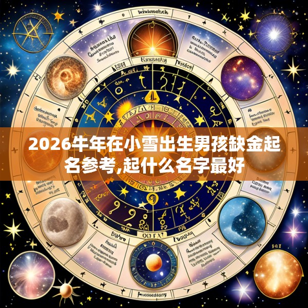 2026牛年在小雪出生男孩缺金起名参考,起什么名字最好
