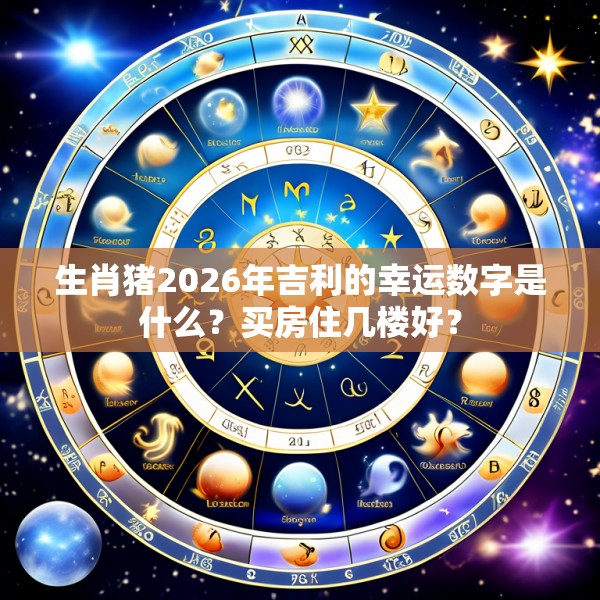 生肖猪2026年吉利的幸运数字是什么？买房住几楼好？