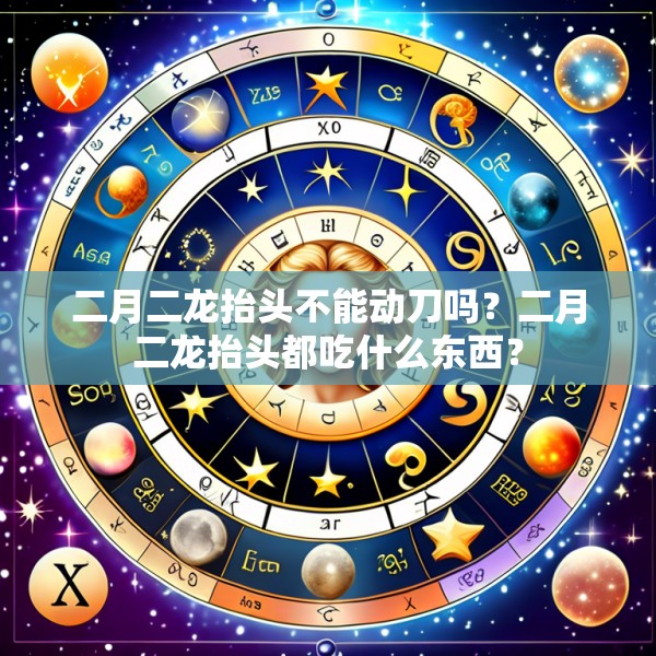 二月二龙抬头不能动刀吗？二月二龙抬头都吃什么东西？