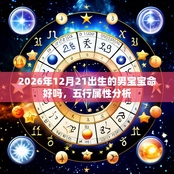 2026年12月21出生的男宝宝命好吗，五行属性分析