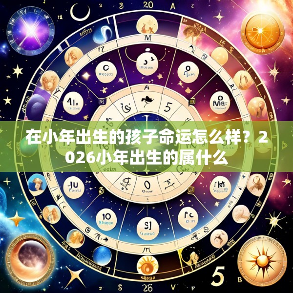 在小年出生的孩子命运怎么样？2026小年出生的属什么