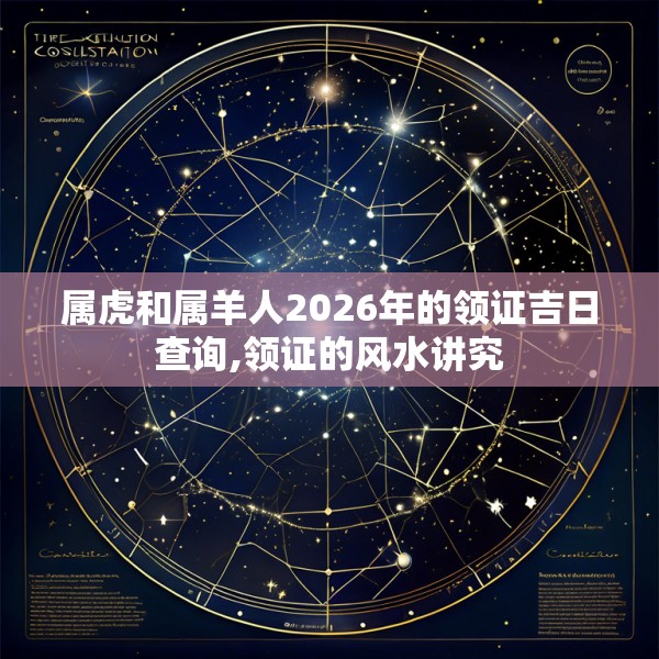 属虎和属羊人2026年的领证吉日查询,领证的风水讲究