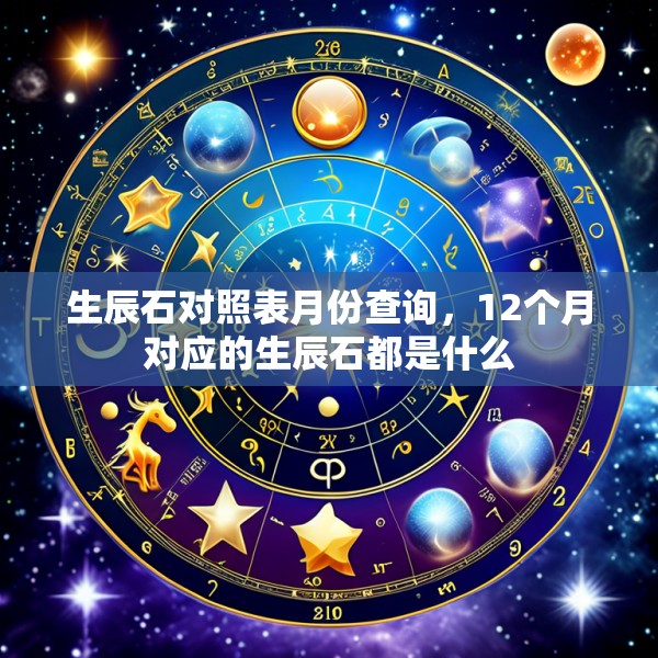 生辰石对照表月份查询,12个月对应的生辰石都是什么