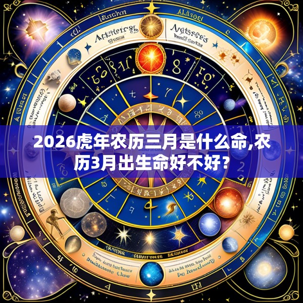 2026虎年农历三月是什么命,农历3月出生命好不好？