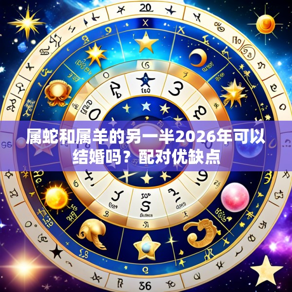 属蛇和属羊的另一半2026年可以结婚吗？配对优缺点