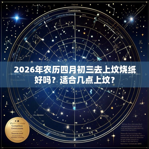 2026年农历四月初三去上坟烧纸好吗？适合几点上坟？