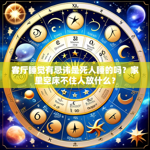 客厅睡觉有忌讳是死人睡的吗?家里空床不住人放什么?