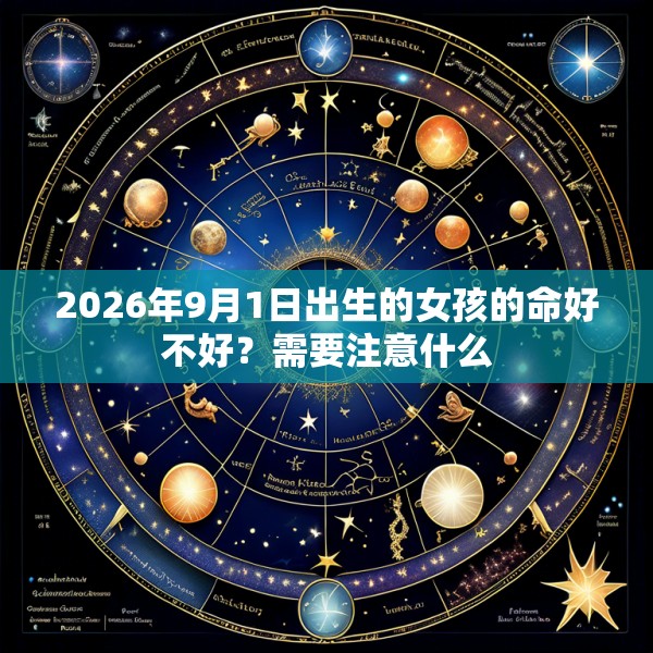 2026年9月1日出生的女孩的命好不好?需要注意什么