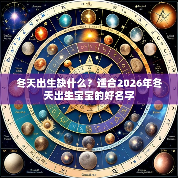 冬天出生缺什么？适合2026年冬天出生宝宝的好名字