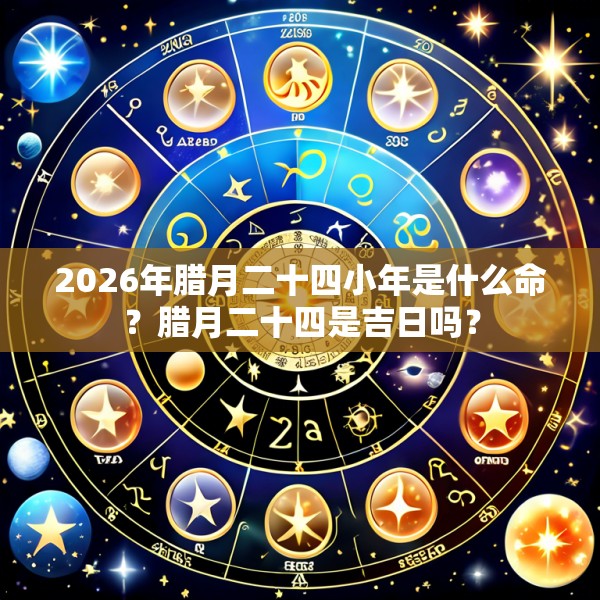 2026年腊月二十四小年是什么命？腊月二十四是吉日吗？