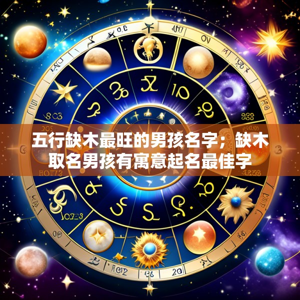 五行缺木最旺的男孩名字；缺木取名男孩有寓意起名最佳字