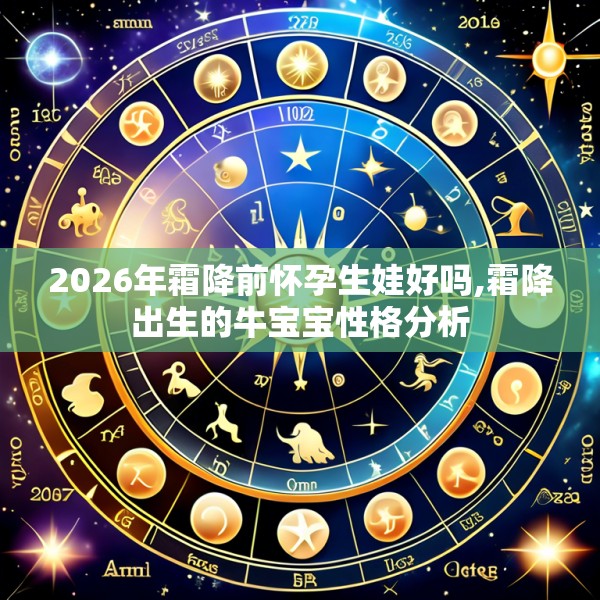 2026年霜降前怀孕生娃好吗,霜降出生的牛宝宝性格分析