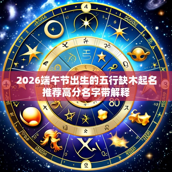 2026端午节出生的五行缺木起名推荐高分名字带解释