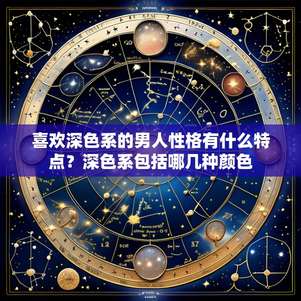 喜欢深色系的男人性格有什么特点？深色系包括哪几种颜色