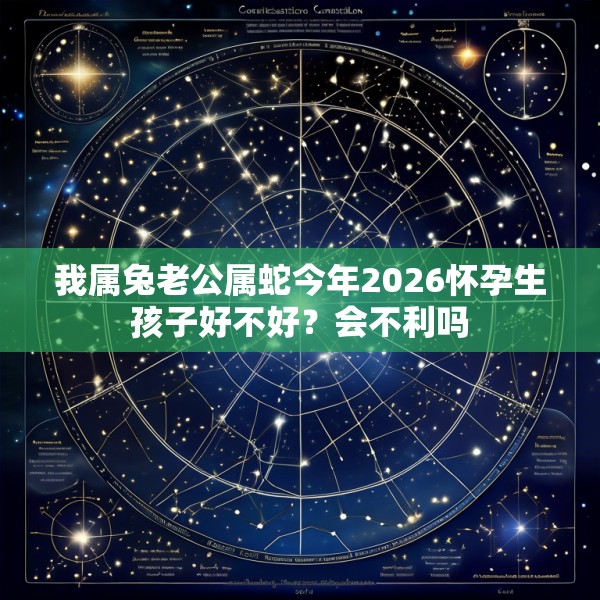 我属兔老公属蛇今年2026怀孕生孩子好不好？会不利吗