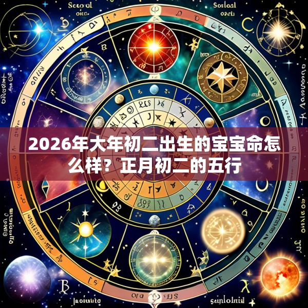 2026年大年初二出生的宝宝命怎么样?正月初二的五行