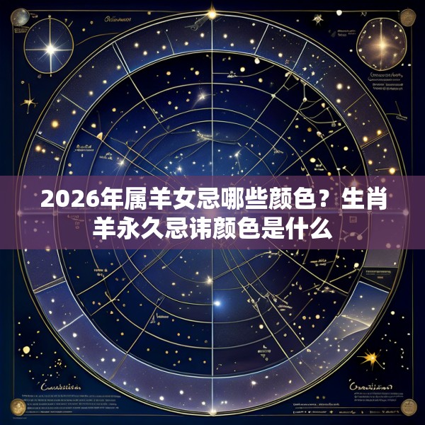 2026年属羊女忌哪些颜色?生肖羊永久忌讳颜色是什么