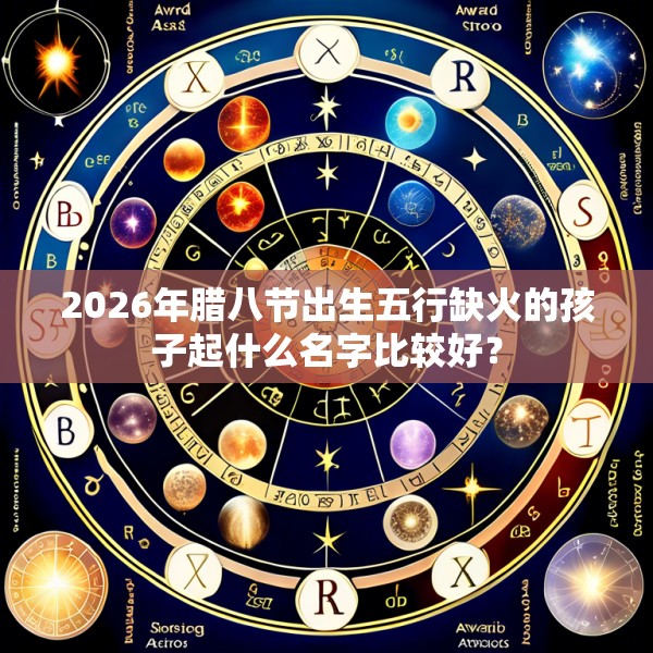 2026年腊八节出生五行缺火的孩子起什么名字比较好？