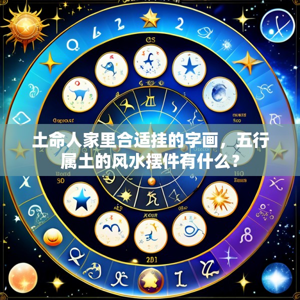 土命人家里合适挂的字画，五行属土的风水摆件有什么？