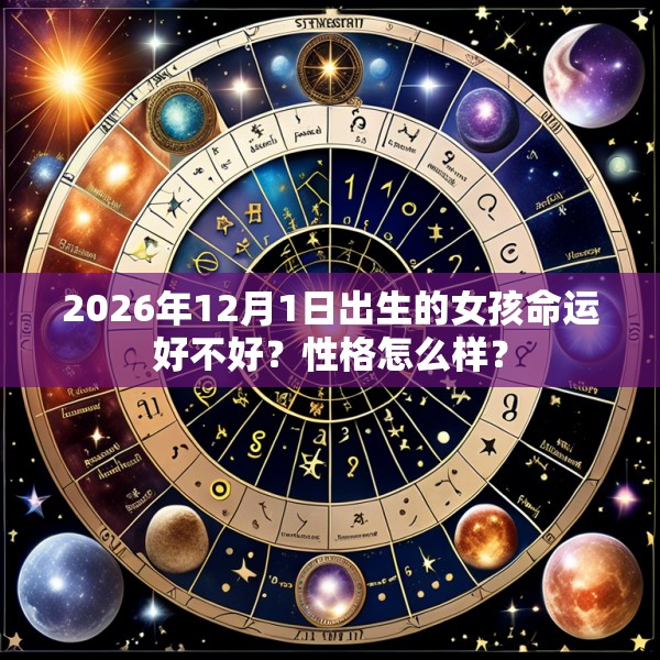 2026年12月1日出生的女孩命运好不好？性格怎么样？