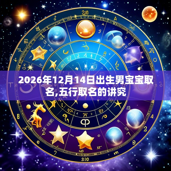 2026年12月14日出生男宝宝取名,五行取名的讲究