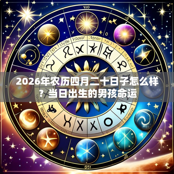 2026年农历四月二十日子怎么样?当日出生的男孩命运