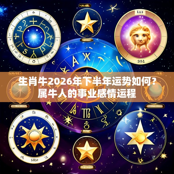 生肖牛2026年下半年运势如何?属牛人的事业感情运程