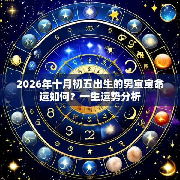 2026年十月初五出生的男宝宝命运如何？一生运势分析