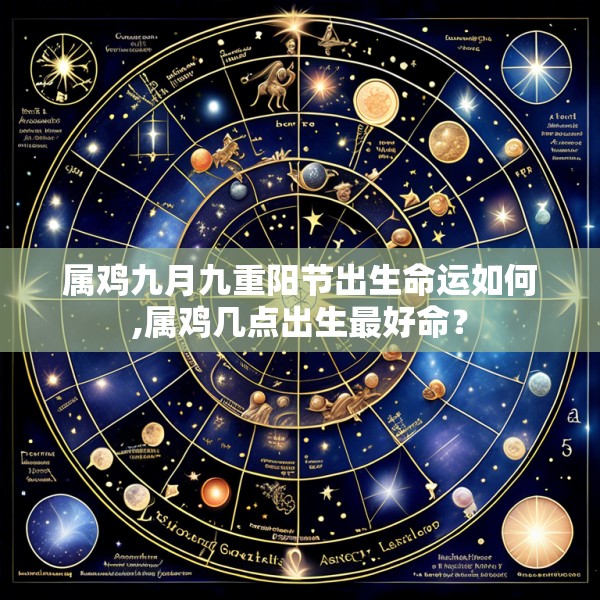 属鸡九月九重阳节出生命运如何,属鸡几点出生最好命?