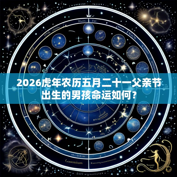 2026虎年农历五月二十一父亲节出生的男孩命运如何？