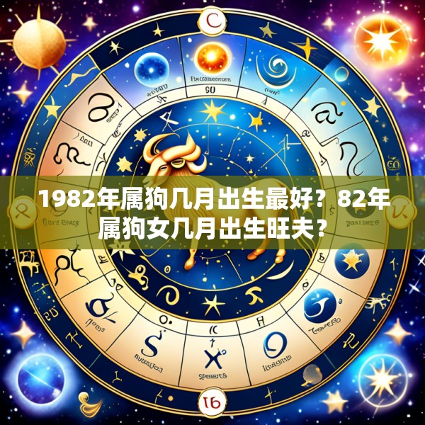 1982年属狗几月出生最好？82年属狗女几月出生旺夫？