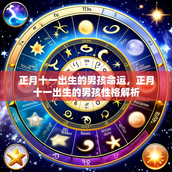 正月十一出生的男孩命运,正月十一出生的男孩性格解析
