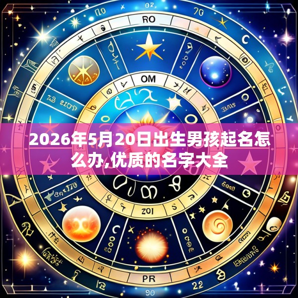 2026年5月20日出生男孩起名怎么办,优质的名字大全