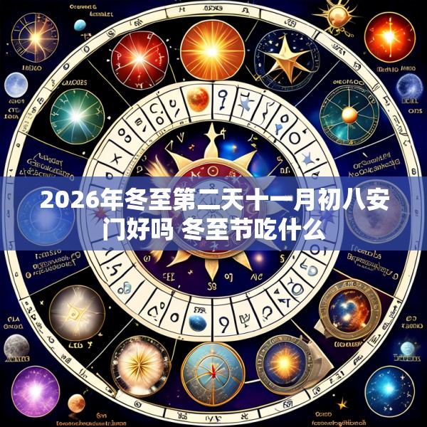 2026年冬至第二天十一月初八安门好吗 冬至节吃什么
