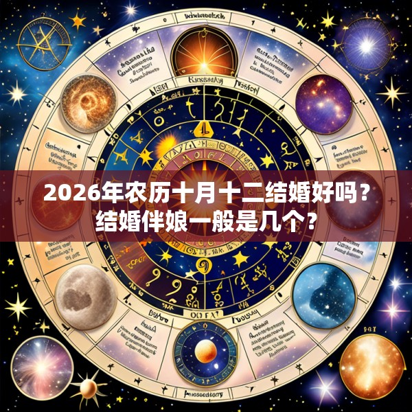 2026年农历十月十二结婚好吗?结婚伴娘一般是几个?