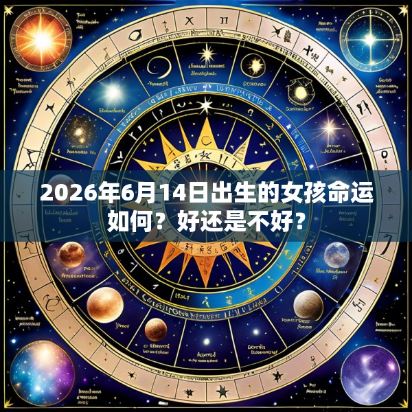 2026年6月14日出生的女孩命运如何?好还是不好?