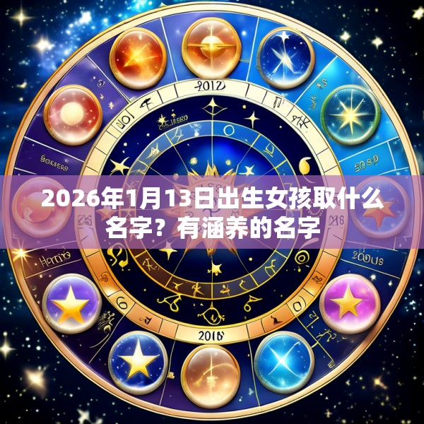 2026年1月13日出生女孩取什么名字？有涵养的名字