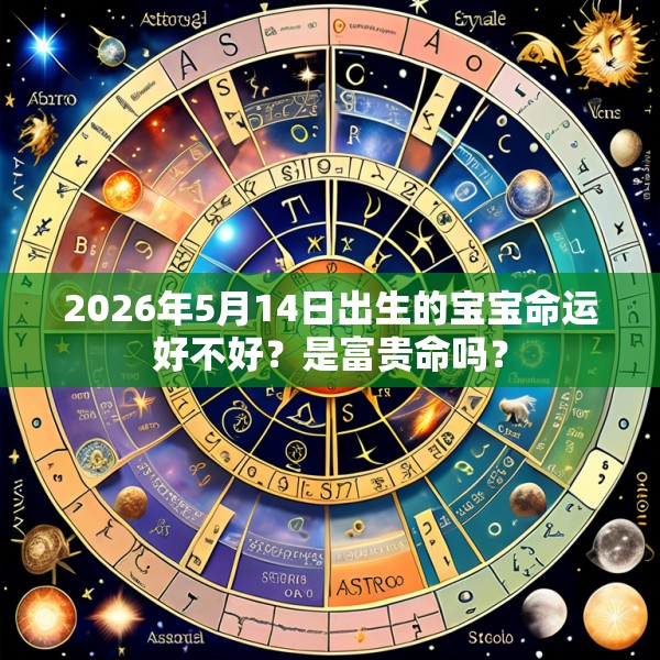 2026年5月14日出生的宝宝命运好不好？是富贵命吗？