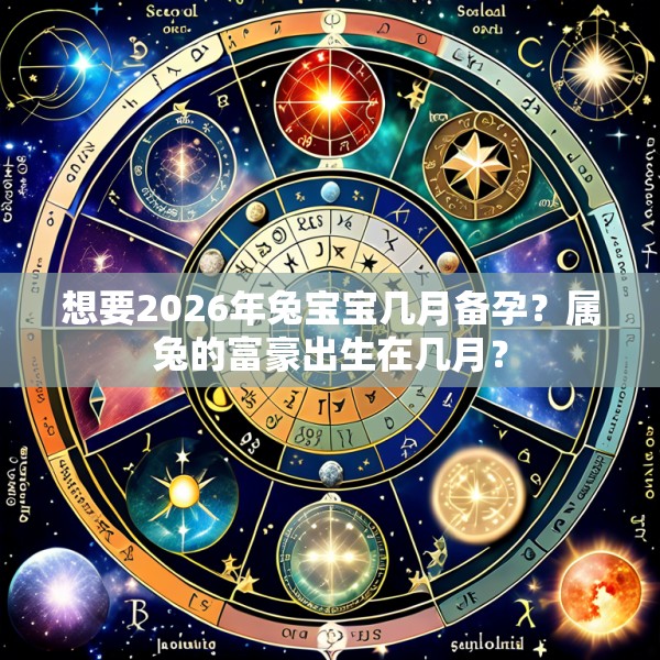 想要2026年兔宝宝几月备孕？属兔的富豪出生在几月？