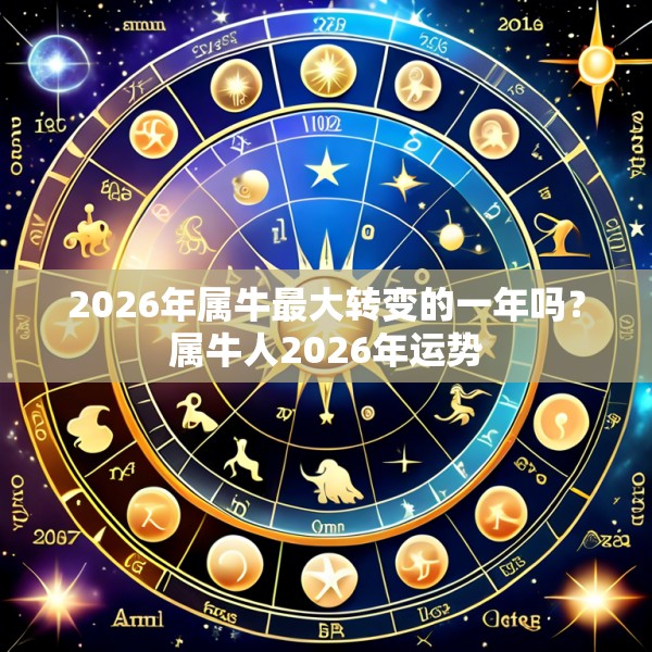 2026年属牛最大转变的一年吗？属牛人2026年运势
