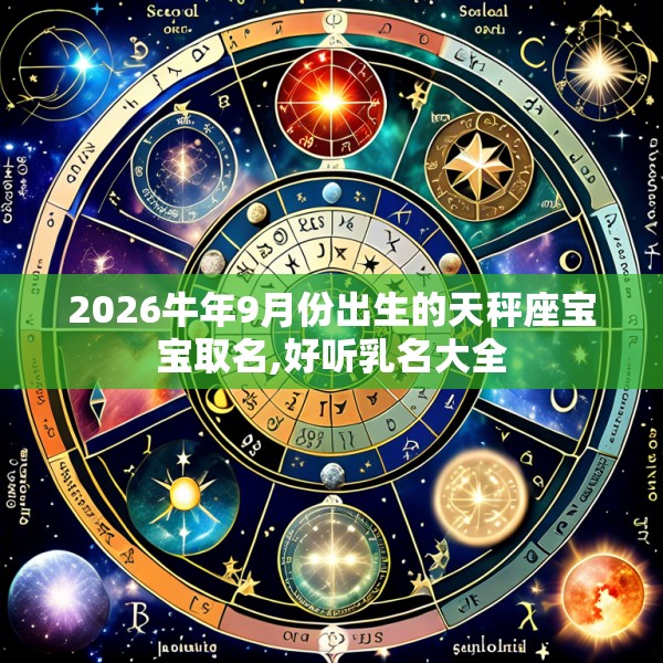 2026牛年9月份出生的天秤座宝宝取名,好听乳名大全