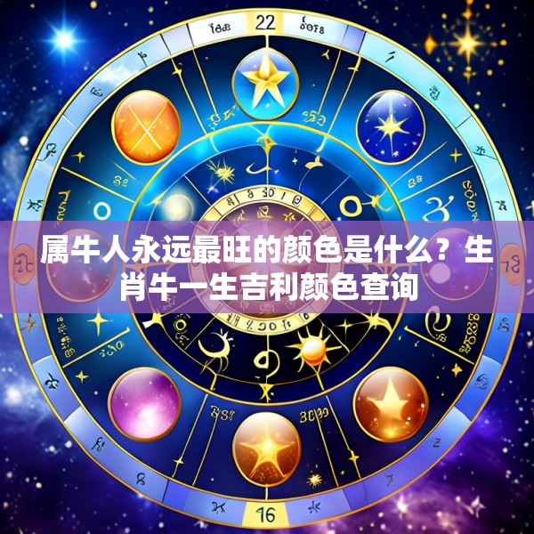属牛人永远最旺的颜色是什么?生肖牛一生吉利颜色查询