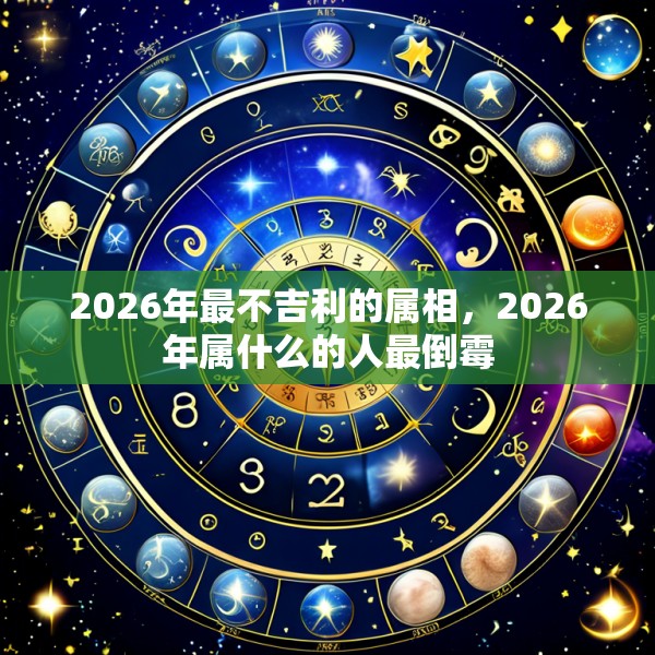 2026年最不吉利的属相，2026年属什么的人最倒霉