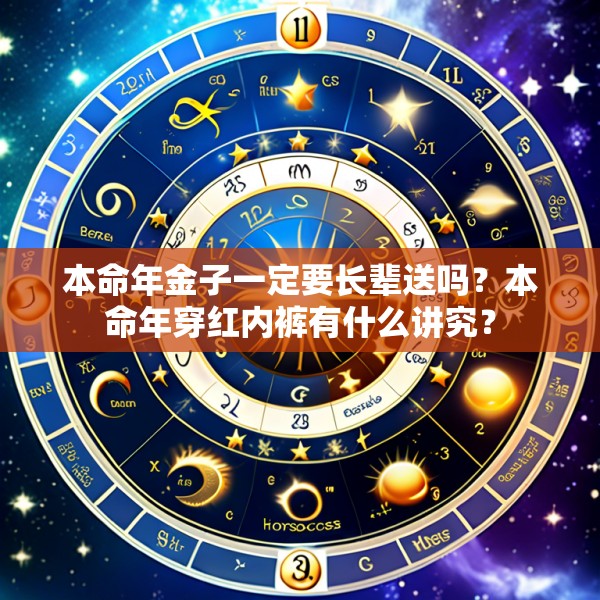 本命年金子一定要长辈送吗?本命年穿红内裤有什么讲究?
