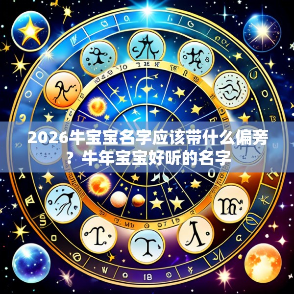 2026牛宝宝名字应该带什么偏旁？牛年宝宝好听的名字